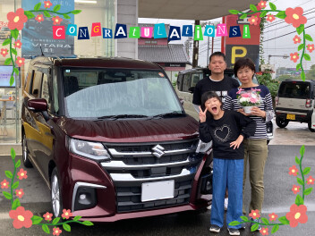 ☆ご納車おめでとうございます☆